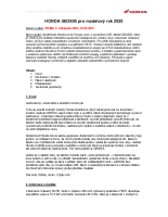 honda gb350s - tlacova sprava CZ 2025 